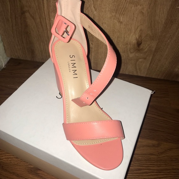3in coral block heel - Picture 3 of 4